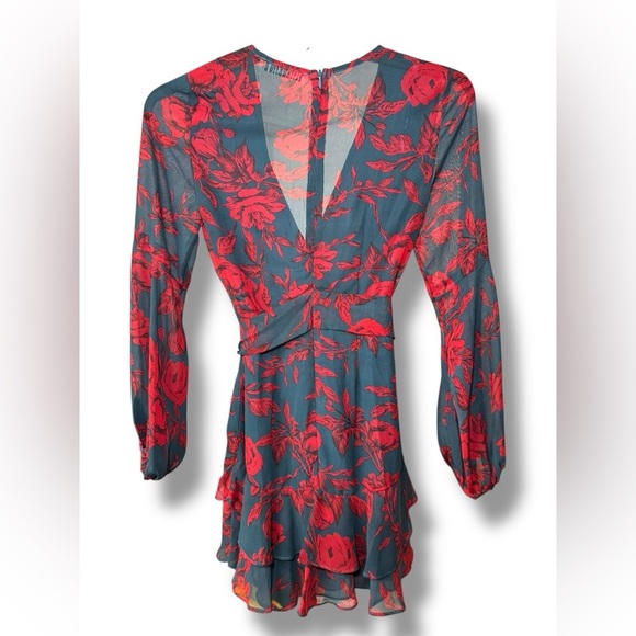 Hello Molly HARD TO KEEP UP DRESS FOREST GREEN Size S EUC - Picture 5 of 10